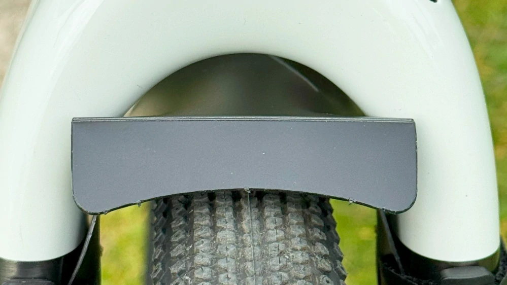 Gravel Mini Face Fender black