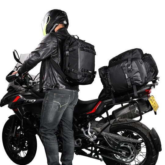 Rhinowalk motorcycle bag for the passenger seat 30L
