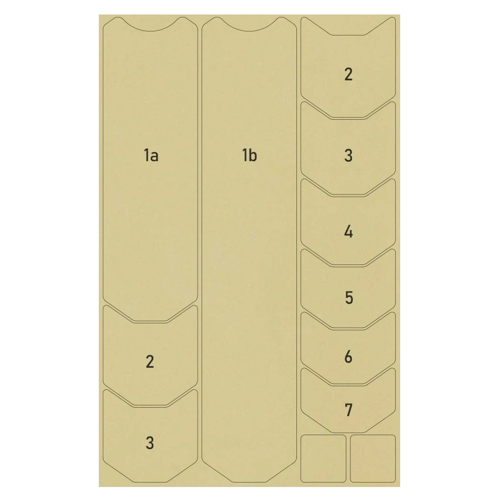 Frame Skinz Viking white