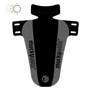 Gravel Mini Face Fender reflective